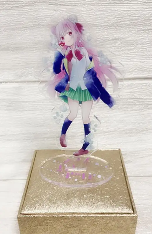 Аниме Happy Sugar Life Matsuzaka Satou Koube Шио Косплей стол акриловая прозрачная подставка