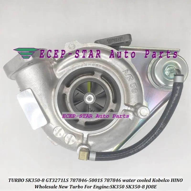 Turbo GT3271LS 787846-5001S 787846-0001 787846 S S1760EO200 24100-4640A для Kobelco SK350 SK350-8 HINO JO8E 5001 л | Автомобили и