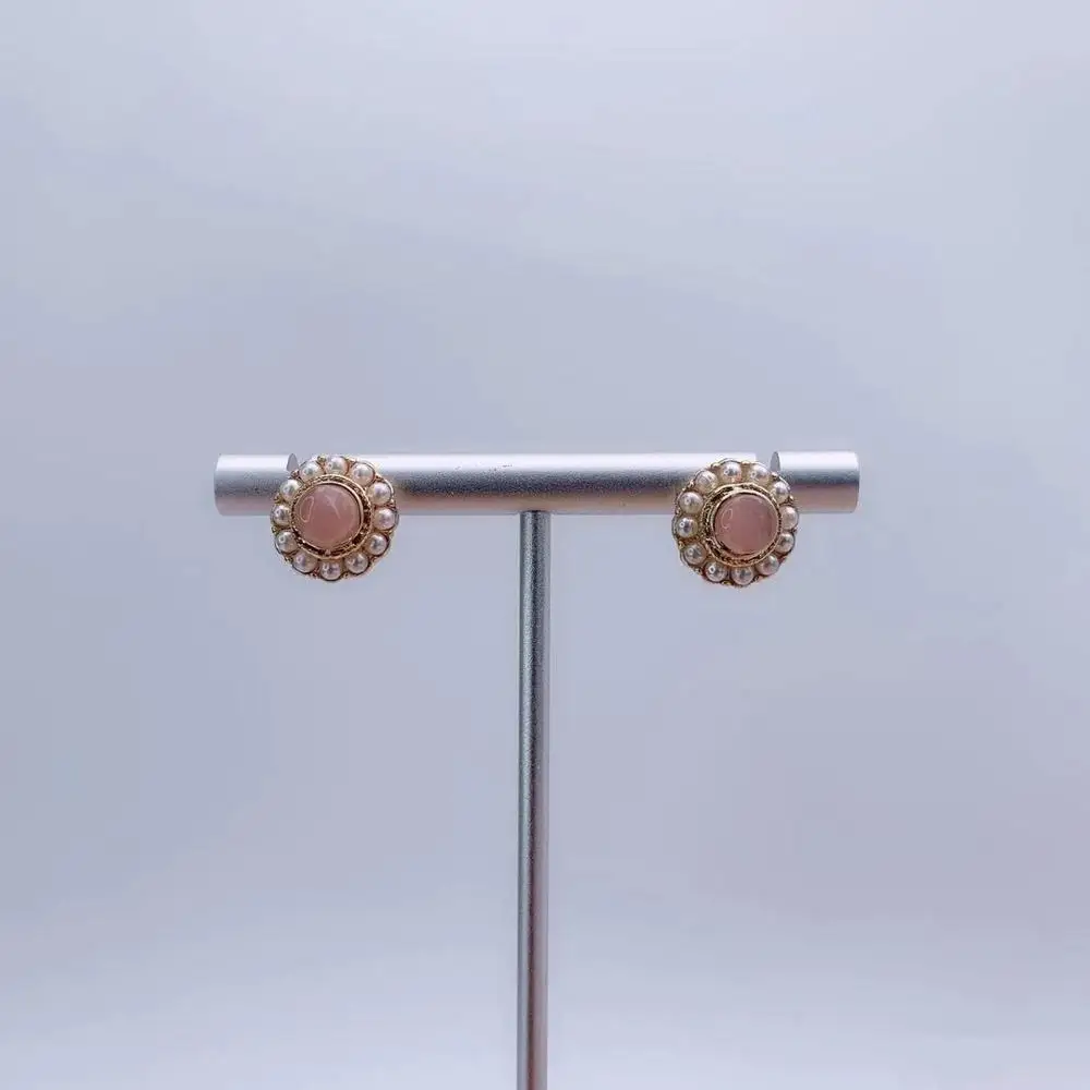 Серьги золотого цвета с искусственным жемчугом модные ювелирные изделия серьги