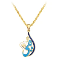 wangaiyao middle east jewelry arabic mothers love gold necklace female long 60cm twist necklace