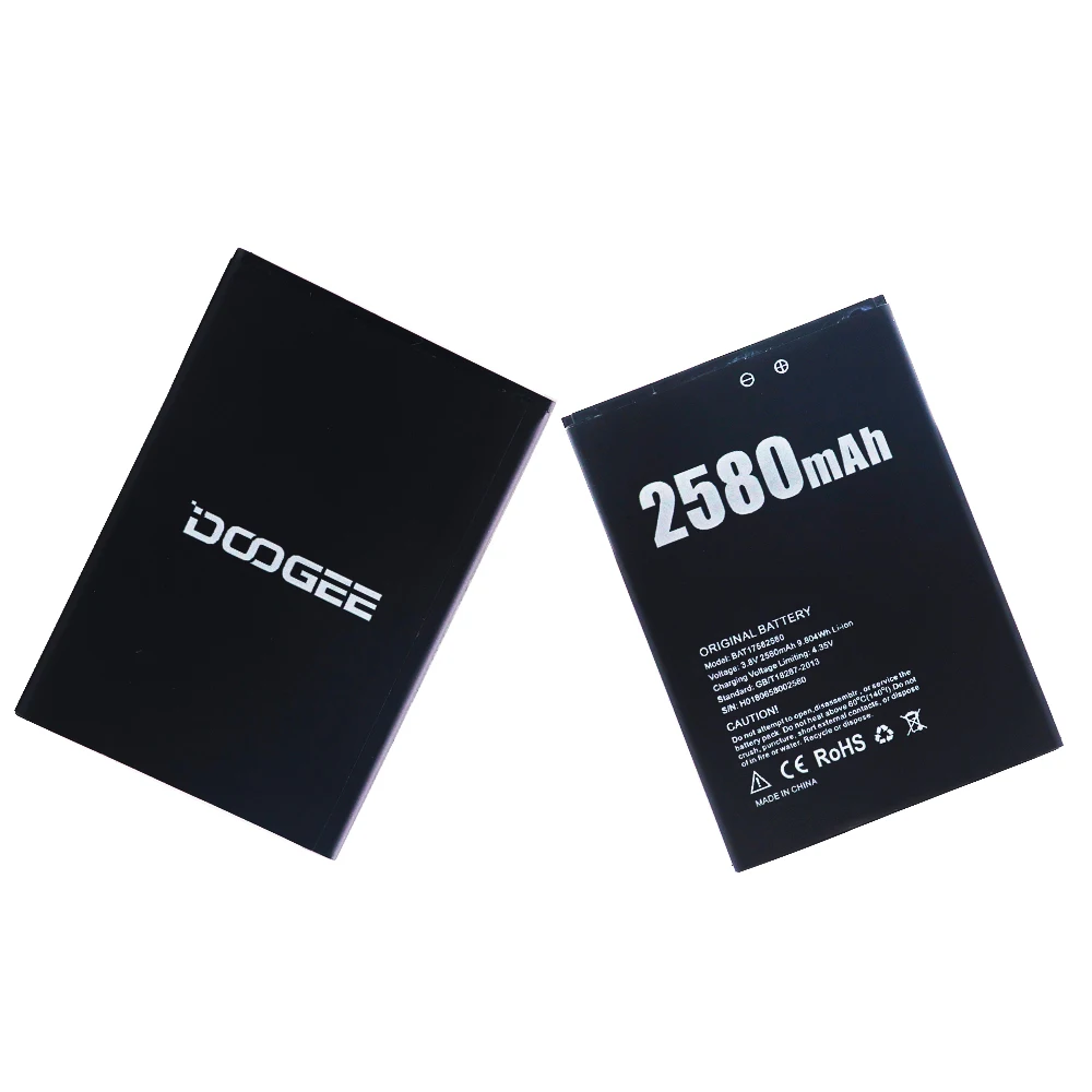 Doogee X20 BAT17582580 аккумулятор новый оригинальный doogee X20L мобильный телефон 2580mAh |