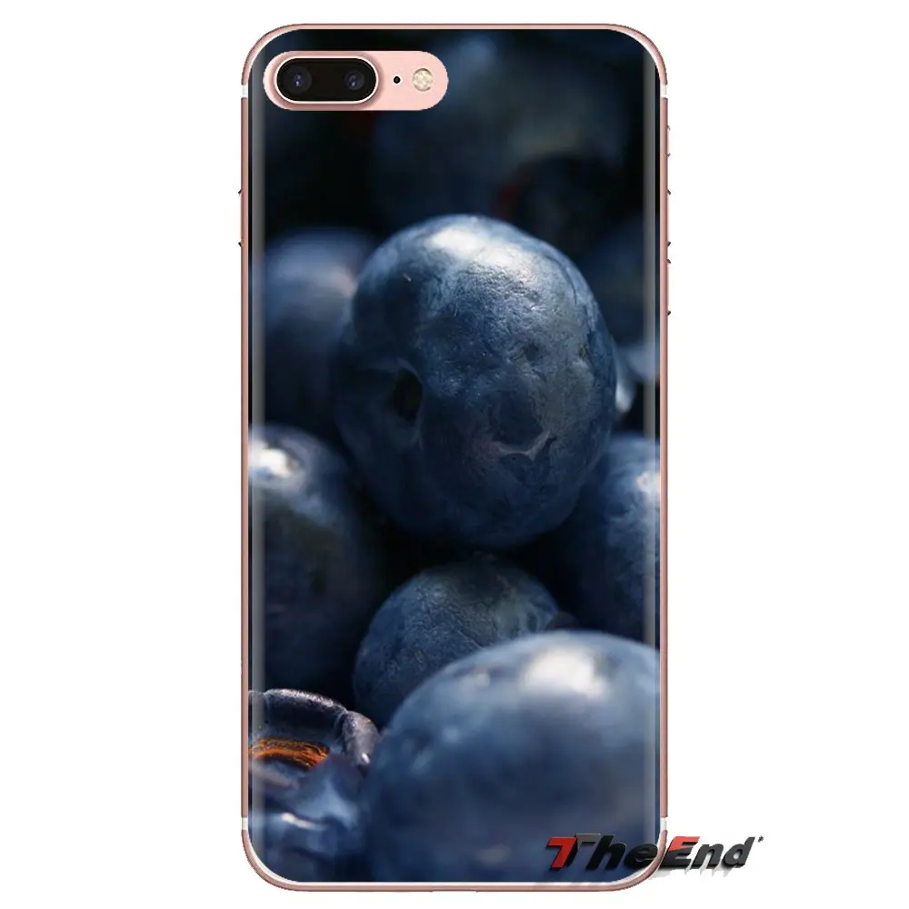 Обои еда черника для huawei G7 G8 P7 P8 P9 P10 P20 P30 Lite Mini Pro P Smart плюс 2017 2018 2019 прозрачный чехол
