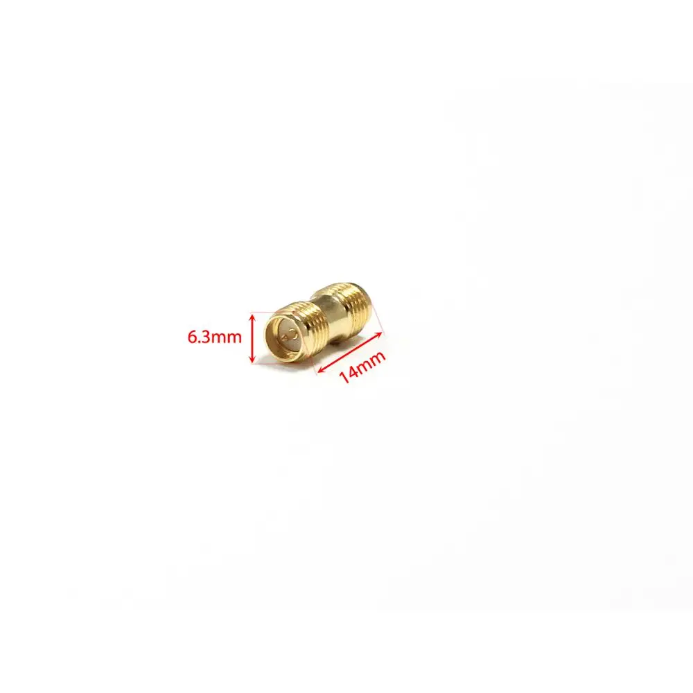 Переходник RP SMA Female Jack to RF Coax прямой позолоченный оптовая продажа 1 шт.|jack jack|jack