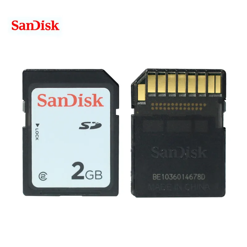

Original!!! 2GB SD Card Flash Memory Card 2G SD Memory Card