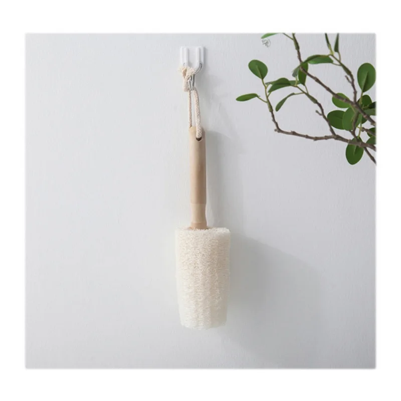 Натуральная щетка для мытья посуды посуда чаша горшок Женская деревянная ручка