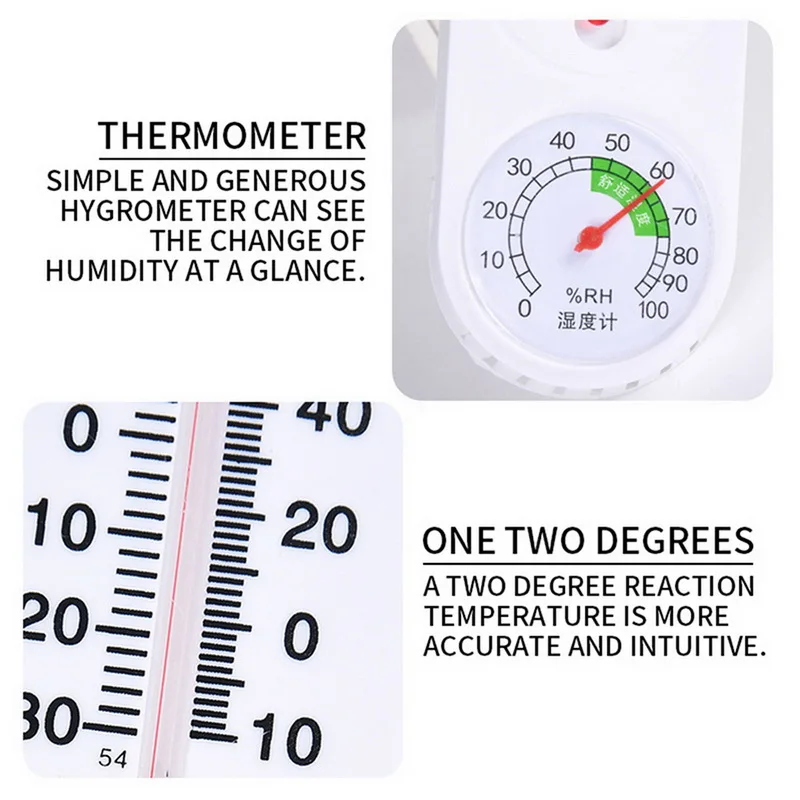 Настенный термометр-гигрометр комнатная настенная Погодная станция для дома |
