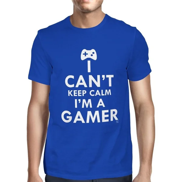 

1Tee мужские я не могу keep calm I'm футболка геймера