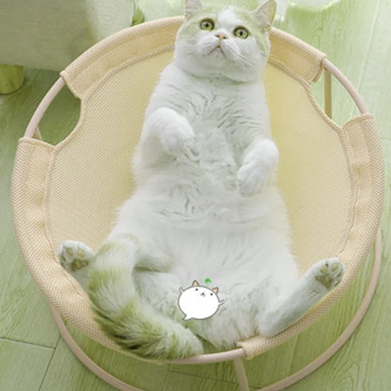 

Cute Pet Hammock Summer Indoor Removable and Washable Kennel Cat House Fun Lounge Chair Shaker Four Seasons Universal