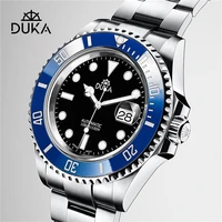duka 2022 mens watches automatic mechanical watch for men watch 40mm sapphire stainless steel sport waterproof relogio masculino