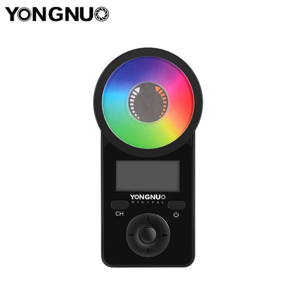 Купи Yongnuo Original RGB Remote Control Wireless Controller for Led Video Light YN300 IV / YN300AIR II / YN360III / YN360III PRO за 1,140 рублей в магазине AliExpress