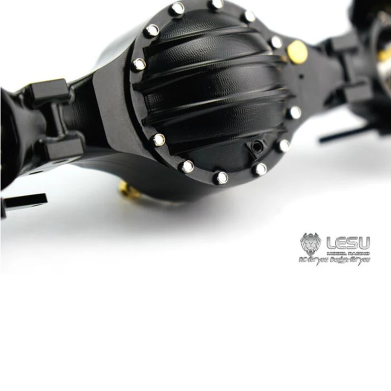Металлический LESU передний дифференциальный замок ось для RC 1/14 TAMIYA тракторный