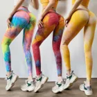 Женские леггинсы с высокой талией для бега и занятий йогой