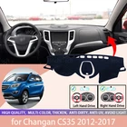 Коврик для приборной панели Changan CS35 2012-2017, Противоскользящий коврик, накладка на приборную панель, солнцезащитный козырек, аксессуары для ковров