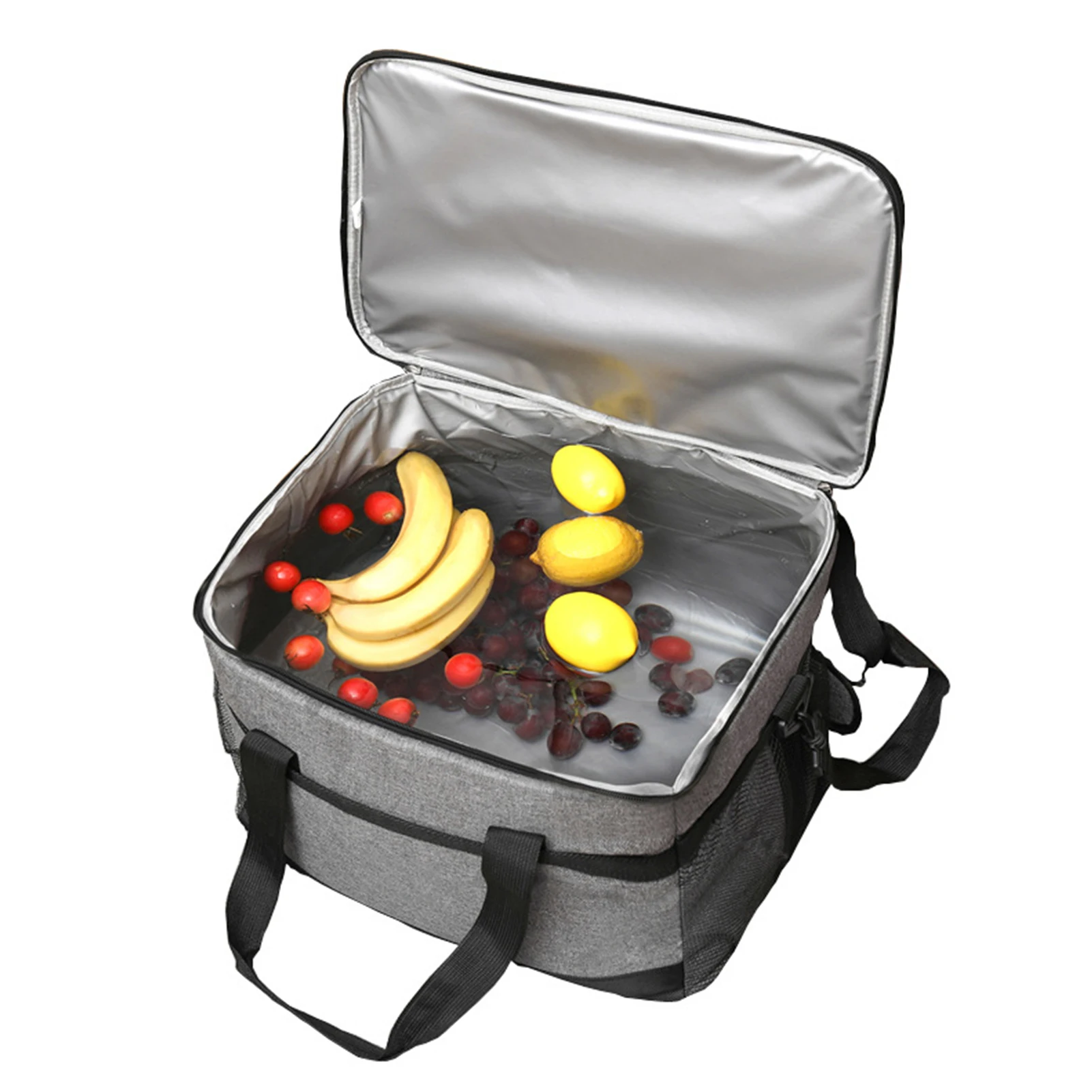 

36L Outdoor Camping Cooler Bag Picnic Lunch Bag Large Insulated Cooling Bag for BBQ Camping Supplies Equipment