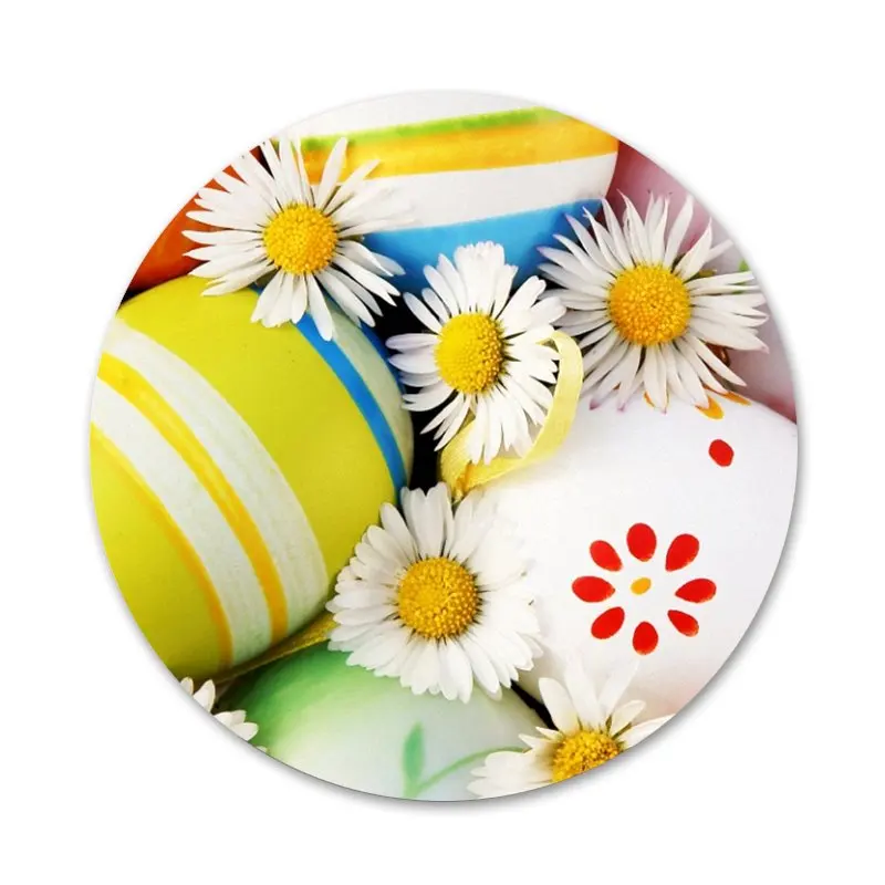 Милый Пасхальный кролик пасхальные яйца Значки для одежды рюкзака украшение