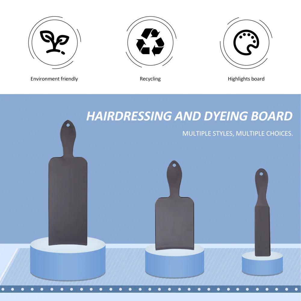 

1 Set/4pcs Hair Dyeing Boards Plate Professional Hair Coloring Applicator Tools