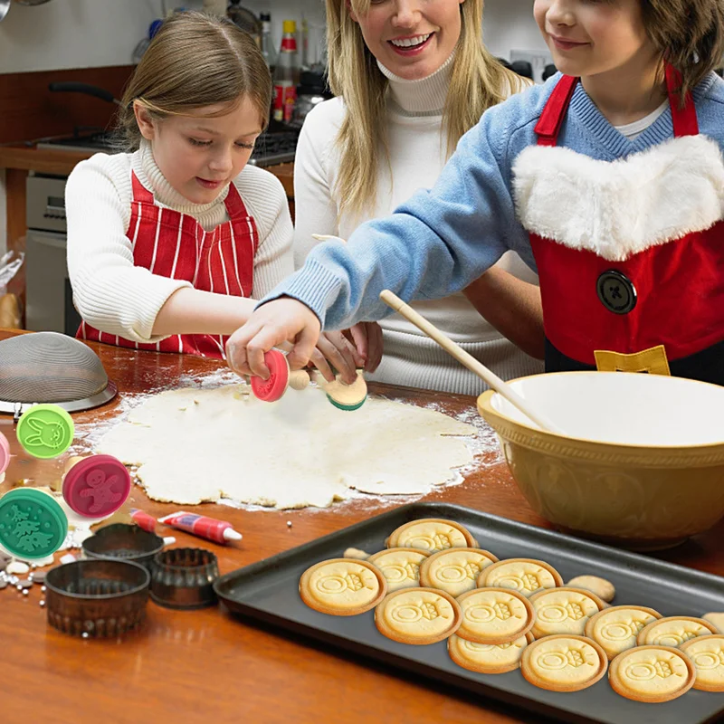 Печенья печать штамп Плунжер для печенья резак Пряничный удар бесплатно DIY