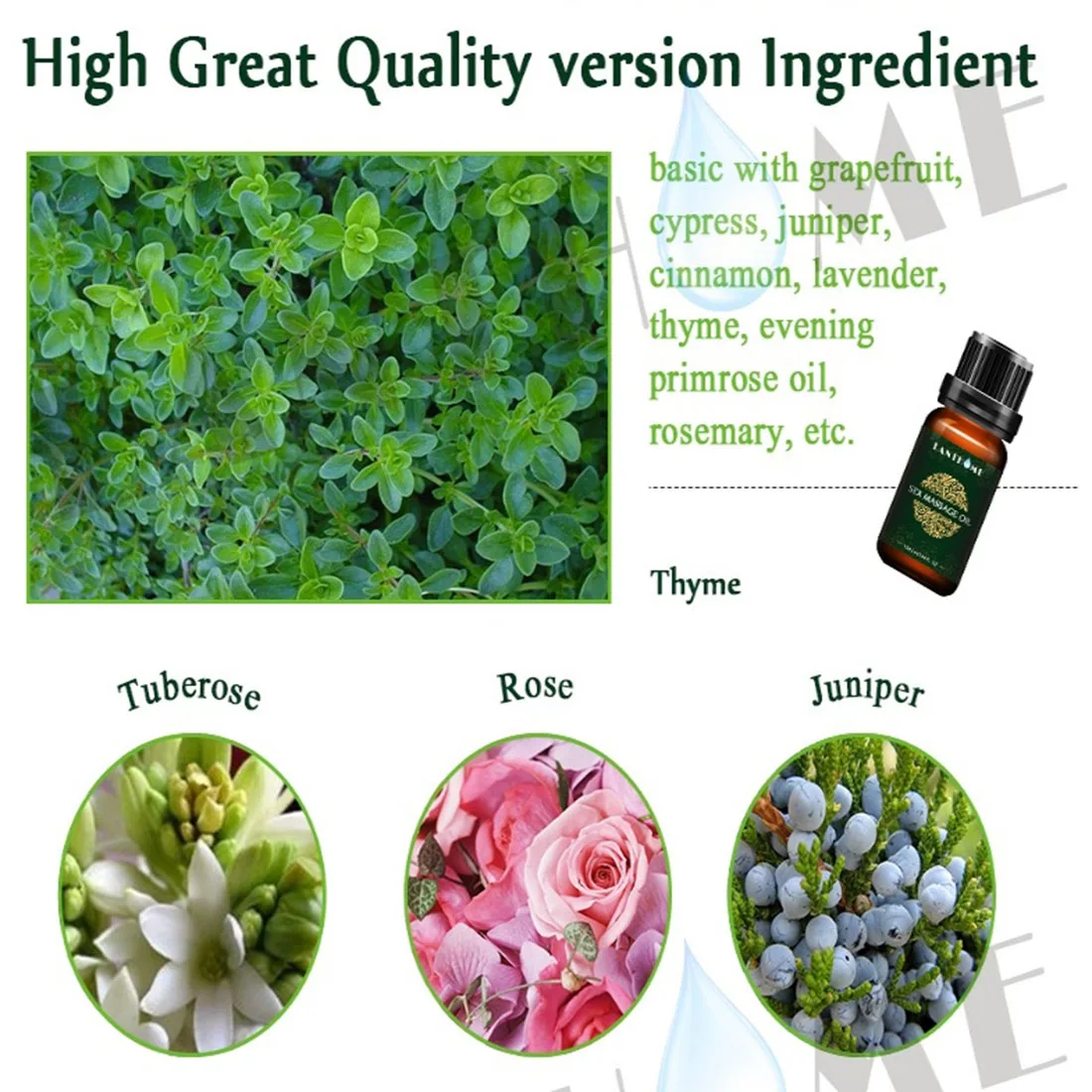 10 мл чистое растительное эфирное масло массажное для тела расслабляющее