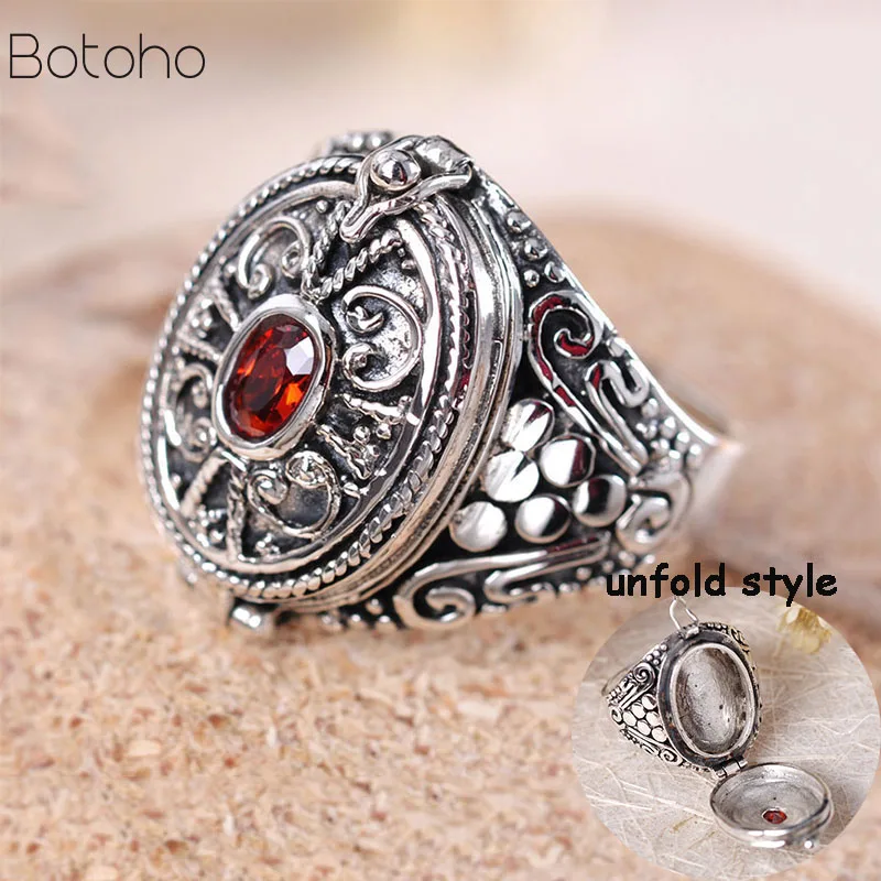 Новинка этническое кольцо для мужчин и женщин 100% Стерлинговое Серебро 925 пробы