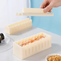 3pcsset sushi maker rice mold hoge kwaliteit japanse rijst bal cake roll mold multifunctionele mould maken sushi gereedschap