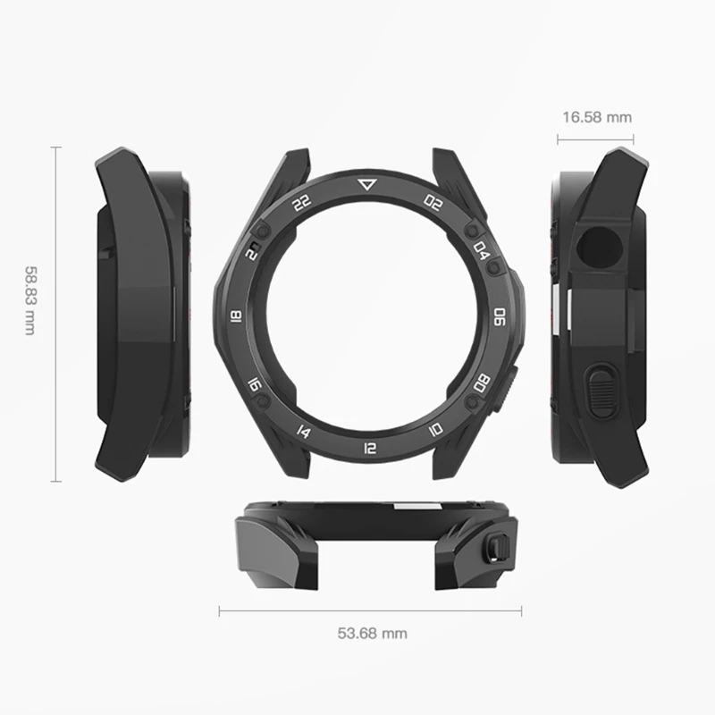 

Shockproof Case Compatible with Huawei Watch 3/3pro Protector Shell Overall Protective Case Ultra-Thin Protective Cover