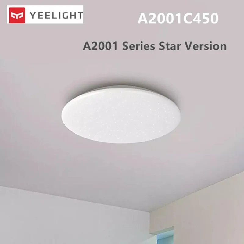 Yee светильник JIAOYUE потолочный 450 Smart APP / WiFi Bluetooth светодиодный 200 240 в пульт