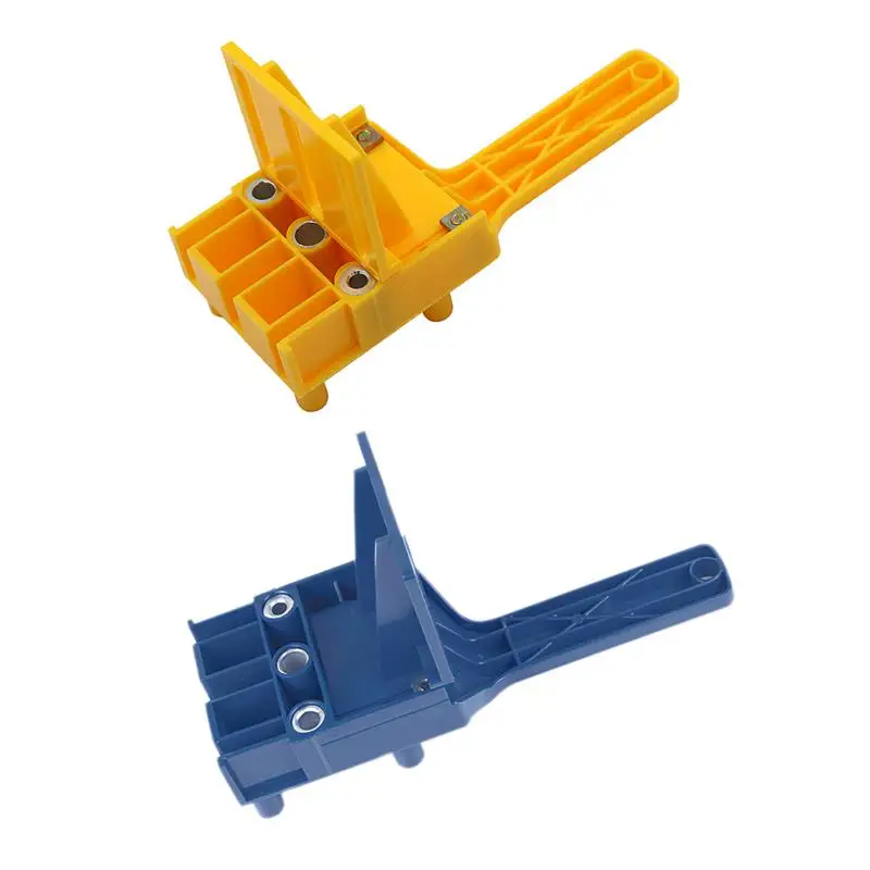 

Wood Doweling Jig Punch Locator Drill Guide Handheld Woodworking Pocket Hole Jig Kit Drill Hole Puncher For Wood Dowel Joints