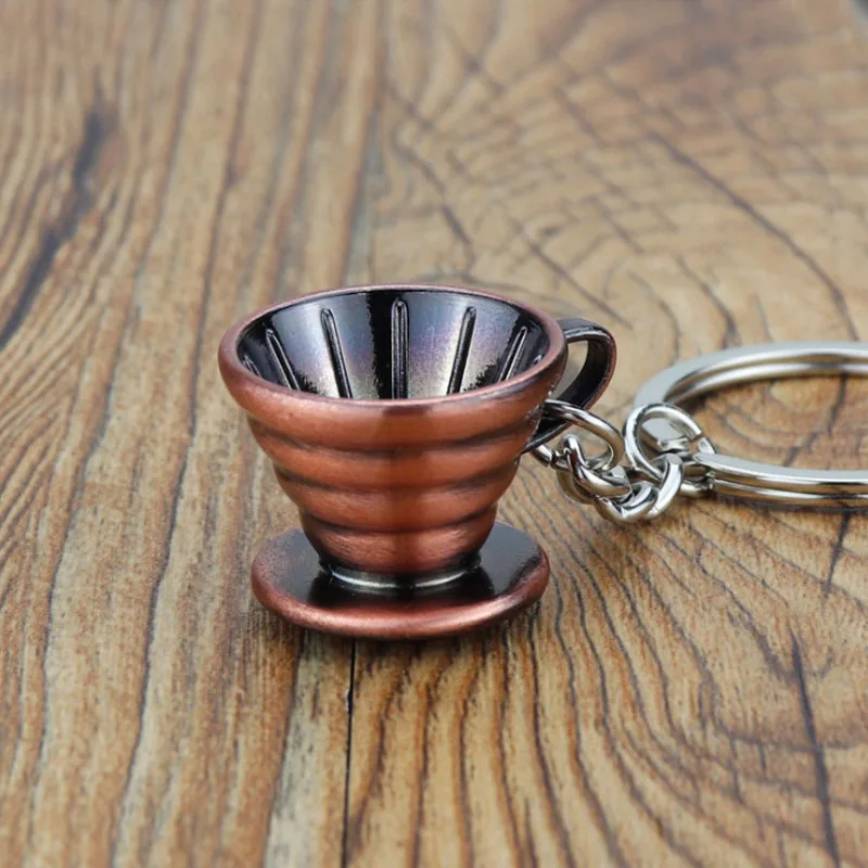 Кофе брелок для ключей творческое бариста кофе Темпер красивый кафе подарок