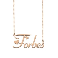 forbes name necklace custom name necklace for women girls best friends birthday wedding christmas mother days gift