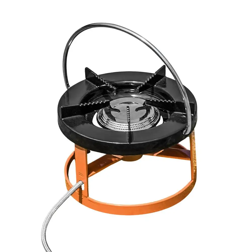

2700W Stable Flat Gas Tank Cooking Stove With Handle Split Gas Stove Burner 18x13cm Outdoor Camping Gas Stoves Furnace Burners