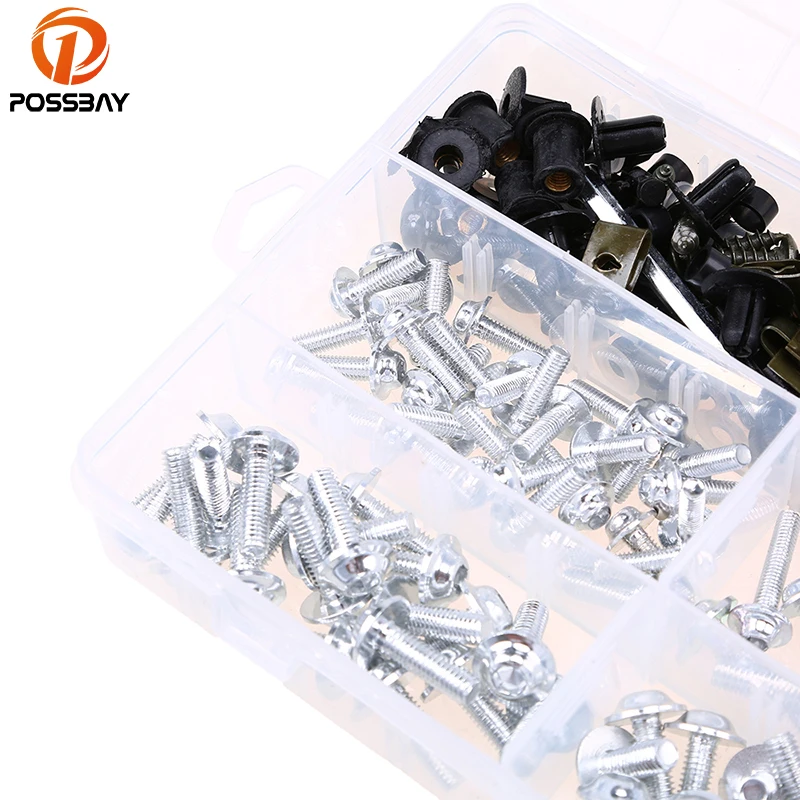 Posbay Железный мотоцикл обтекатель болт крепежная деталь лобовое стекло мотоцикла