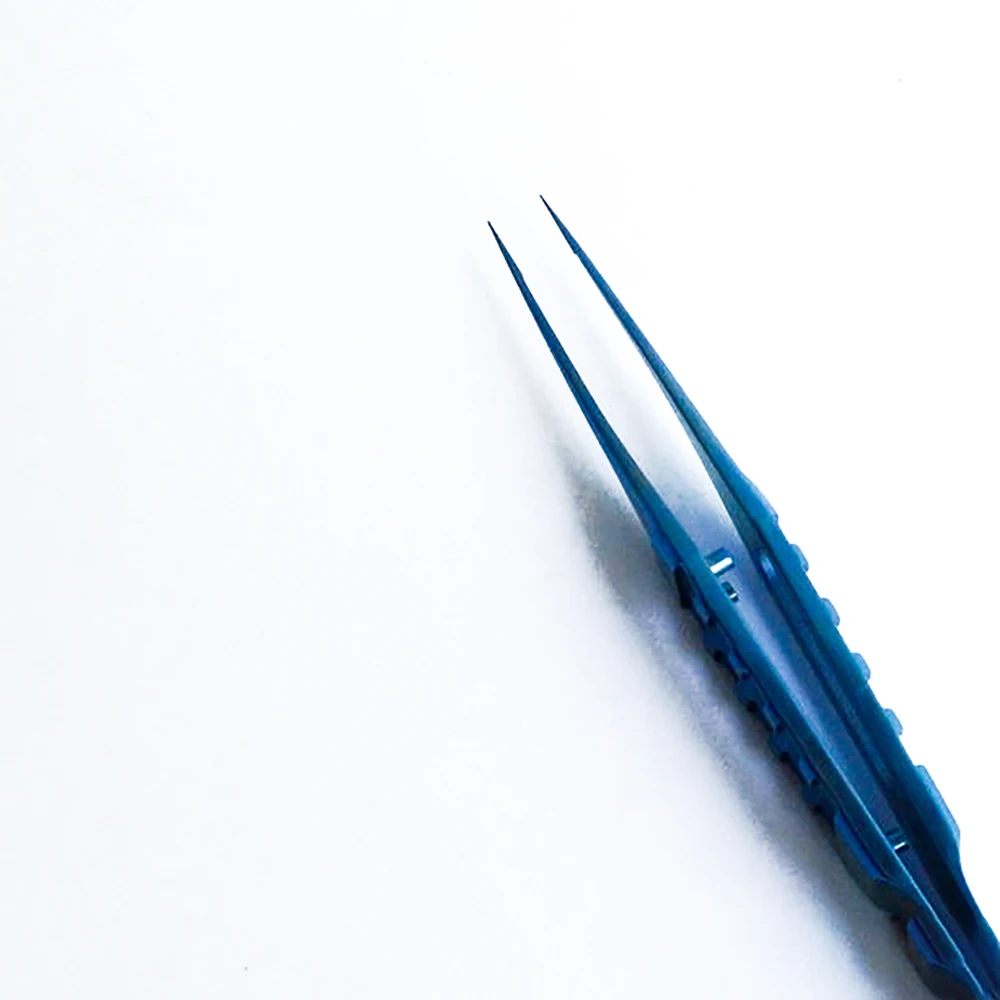 Новый титановый прямой шовный зажим 85 мм офтальмологический прибор для