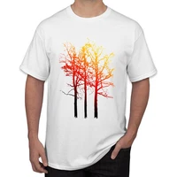 fpace 2019 new fashion fire trees print men t shirt hipster autumn tree tee short sleeve o neck casual tops