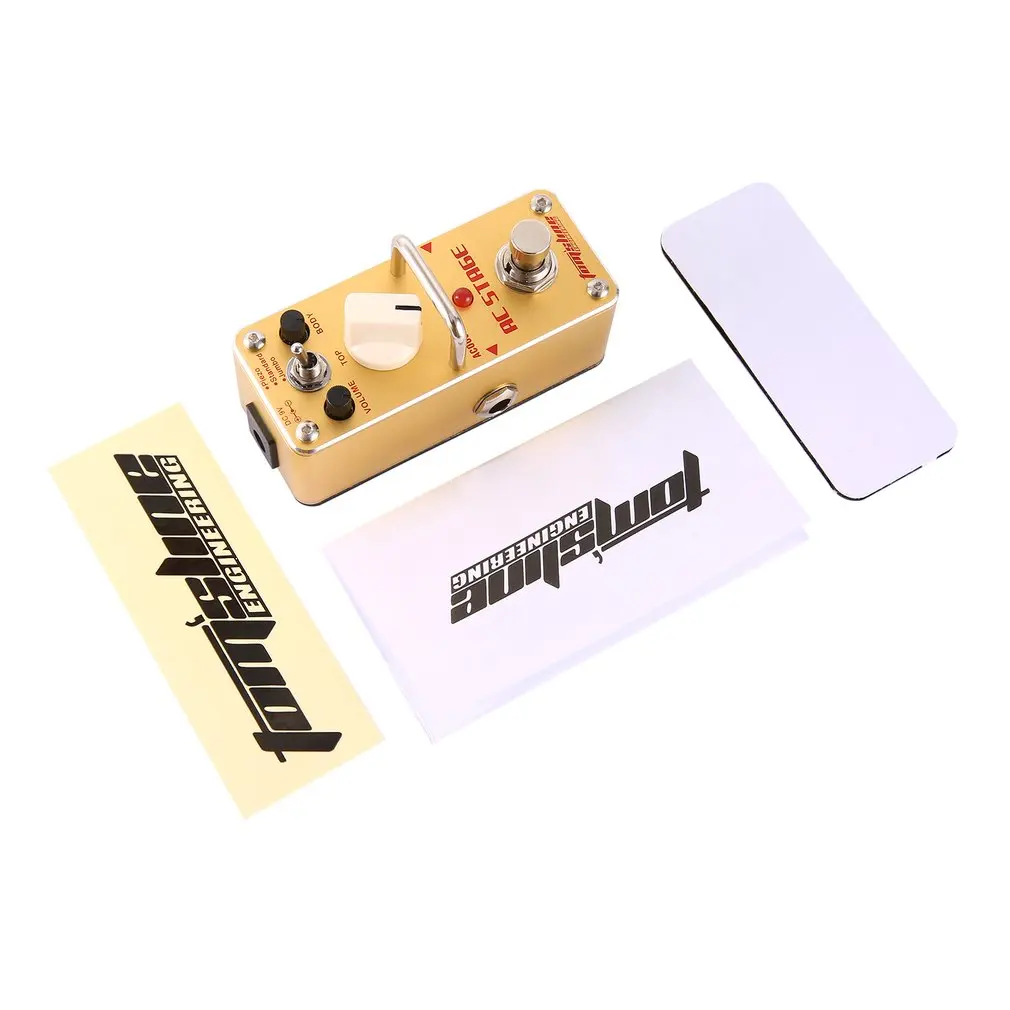 Арома AAS 3 AC сценическая Акустическая Гитара педаль эффектов симулятор мини одна