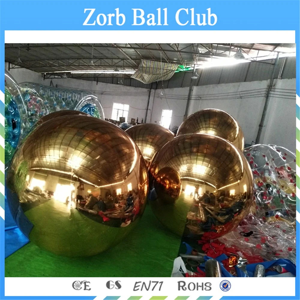 Бесплатная доставка Гигантский Золотой/красный/зеленый надувной шар с