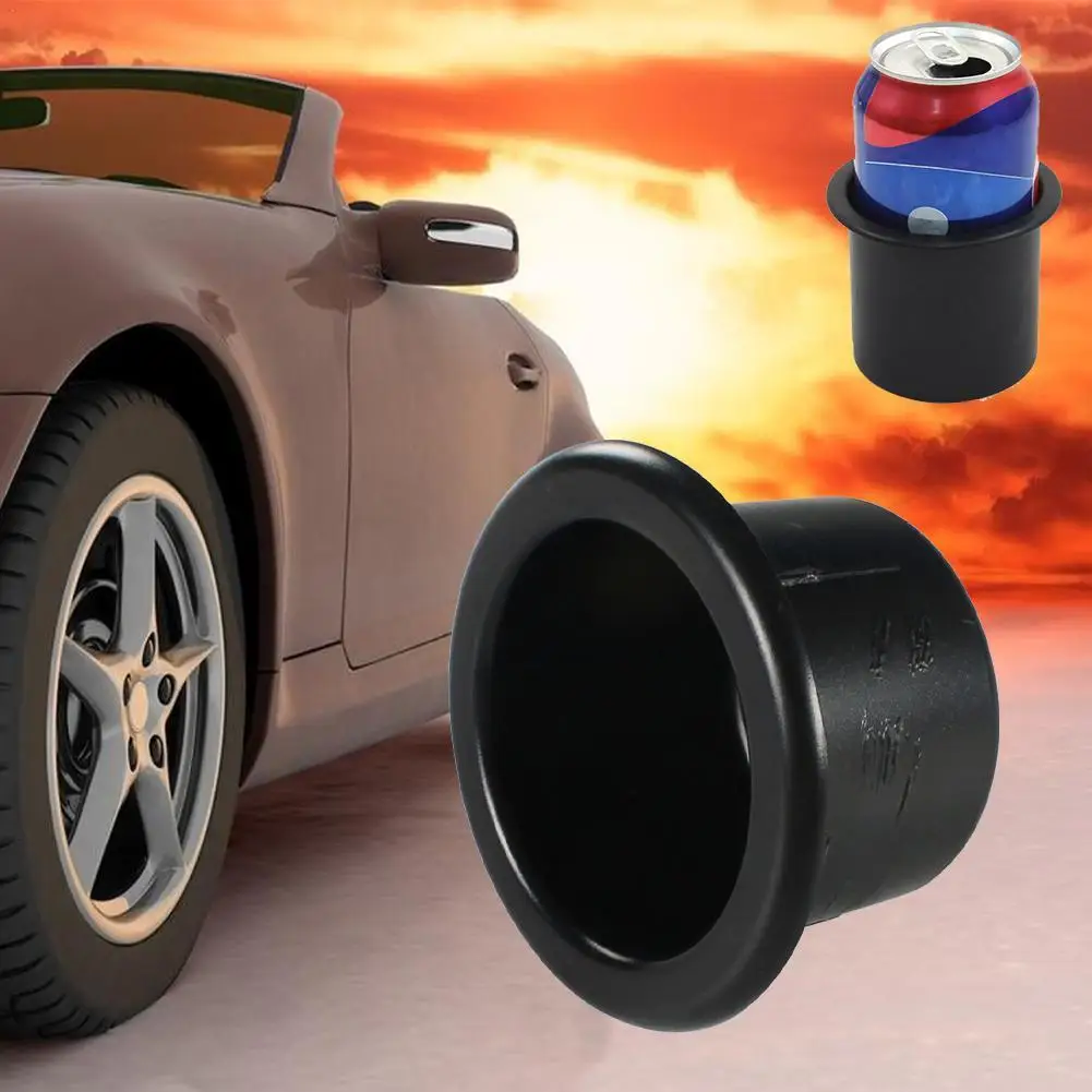 

Car Center Console Tray Cup Holder Interior Supplies Vehicle Mount Stable Universal Accessories Plastic Bottle Storage