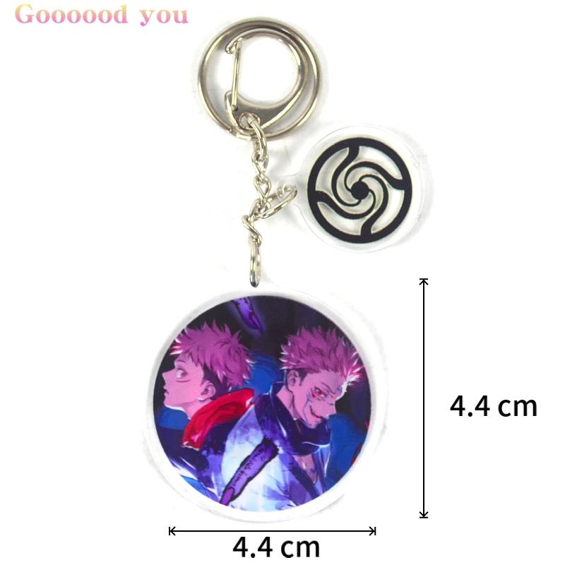 

Anime Keychains Jujutsu Kaisen Figure Acrylic Car Key Chain Accessories Cute Anime Figures Bag Pendants Kawaii Keyring Fans Gift