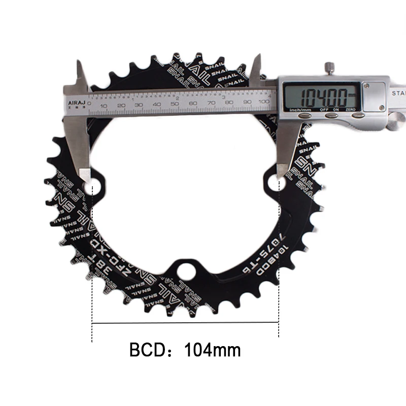 BDSNAIL сеть MTB кольцо 104 BCD Велосипедное узкая широкая цепь односкоростной Дорожный
