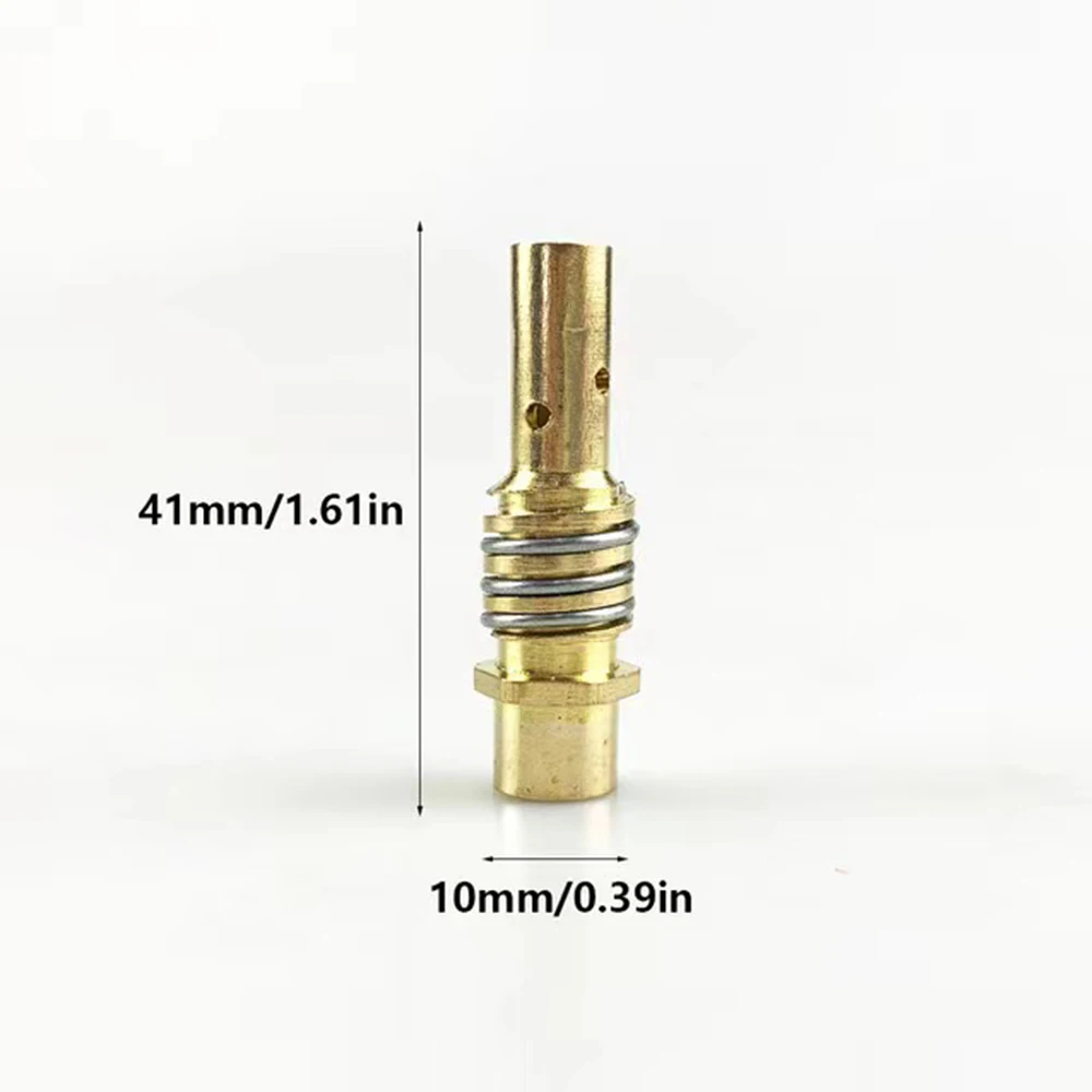 Комплект деталей горелки для сварки Mig 19 шт. коническая насадка втулка набор