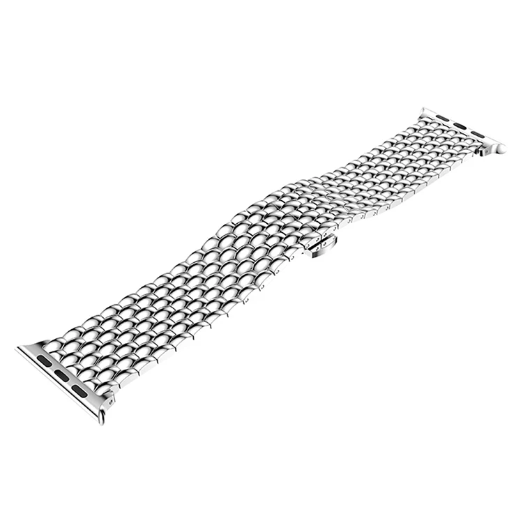 Металлический ремешок для часов в деловом стиле Apple watch Band 40 мм/44 мм/38 мм/42 мм iWatch
