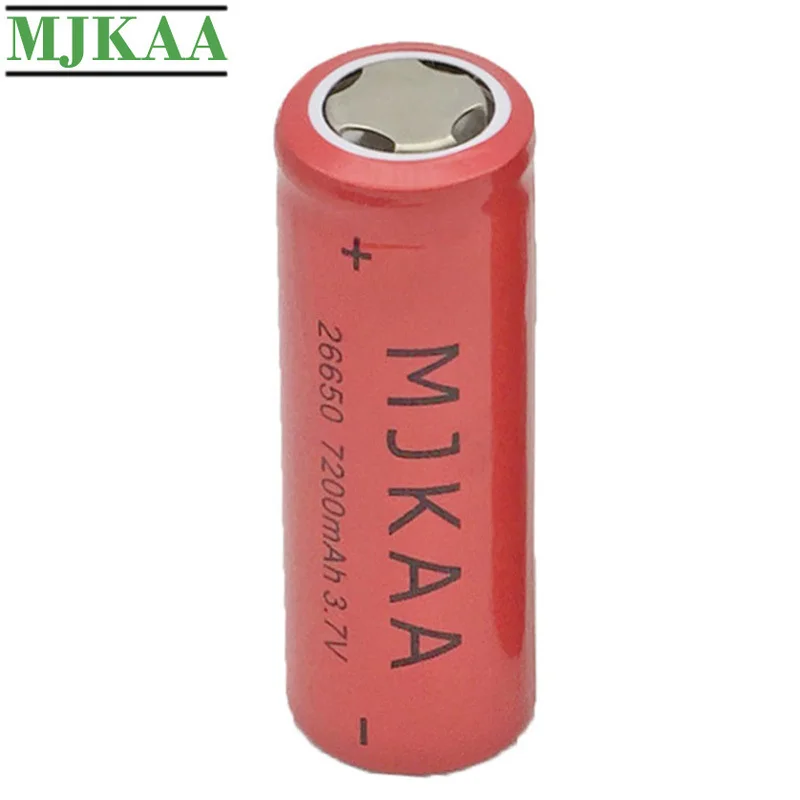 MJKAA аккумуляторная батарея 26650 7200mAh 3 7 V 20A литий ионные аккумуляторы большой