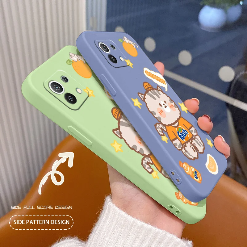 

Greedy Cat Lens Protect Case For Xiaomi Mi 11 lite Ultra 11i 10T 9T Pro Lite 10 10S 9 8 lite Pro Poco F2 X2 F3 Pro Phone Cover