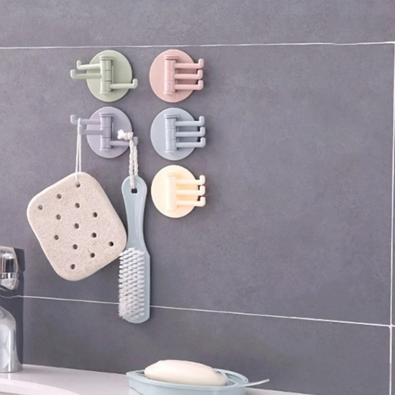 

7 шт., вращающийся держатель для ванной комнаты