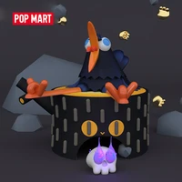pop mart kooky time to rest series blind box halloween cute kawaii vinyle toy action figures free shipping