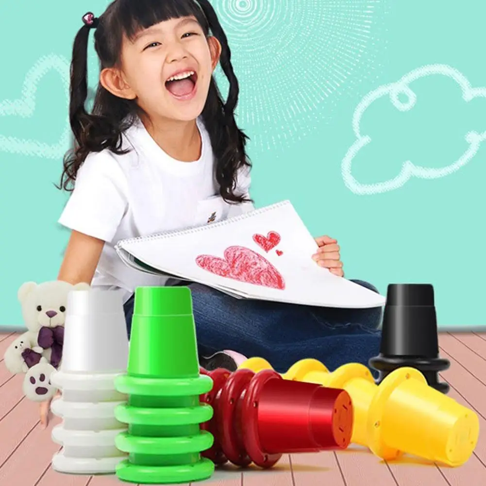 Магнитные Детские сложенные чашечки игрушки инновационные Ранние развивающие