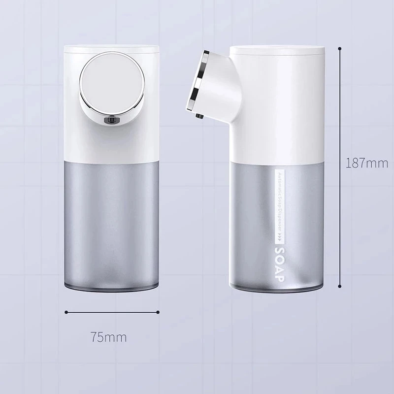 Портативный автоматический дозатор для мыла 320 мл с зарядкой от USB | Электроника