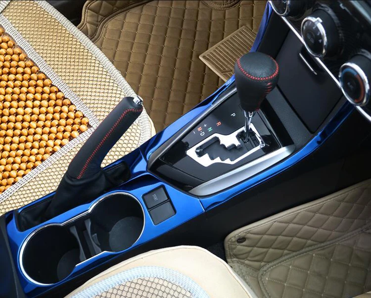 Автомобильный Стайлинг рамка для чашки автомобиля Накладка toyota corolla 2013 2014 2015 2016