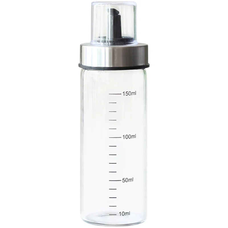 150ml Из высокачественного боросиликатного Стекло масла уксус бутылка для соевого соуса практические герметичность Приправа бутылки, кухонные принадлежности 150/300/450 мл - Цвет: 150ml