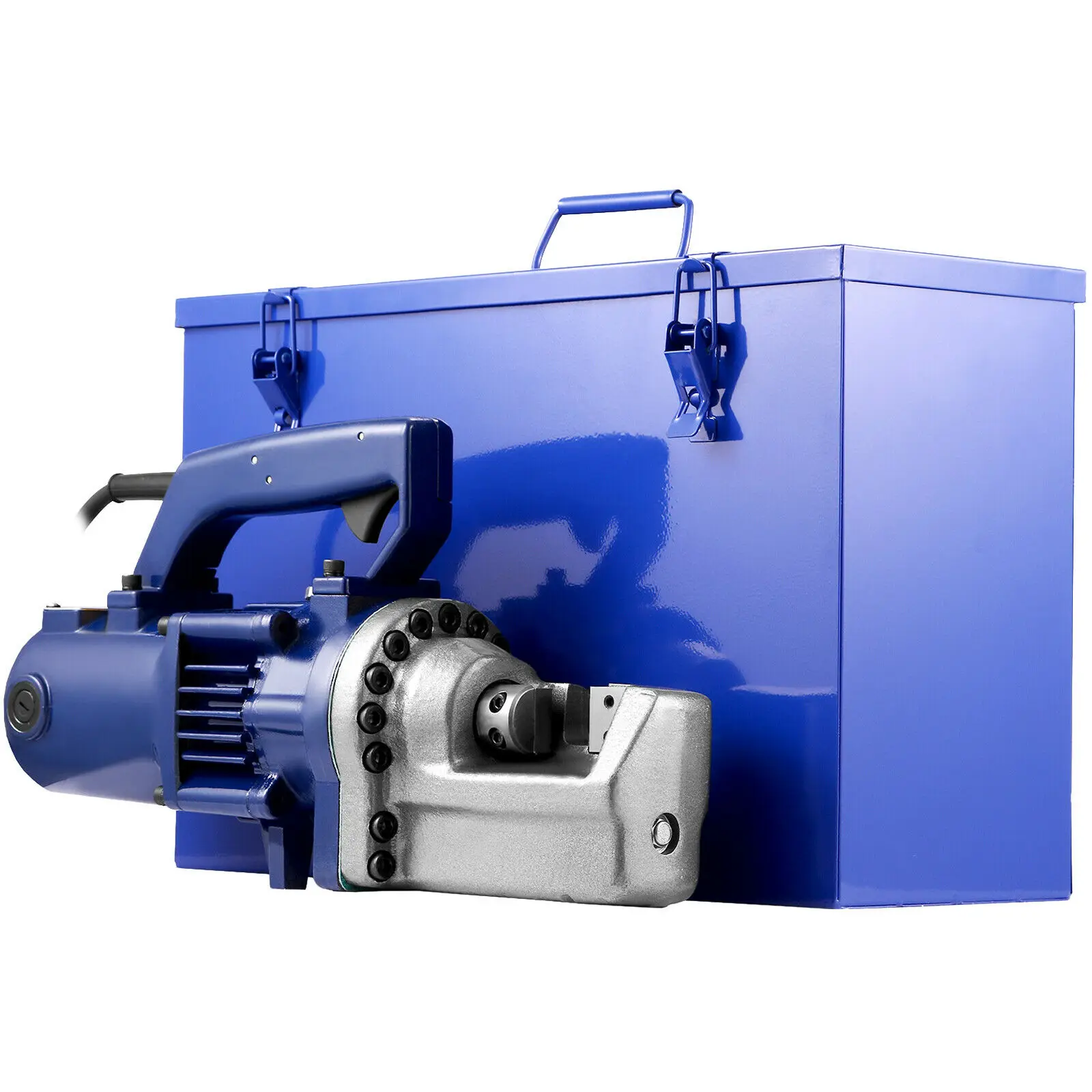 

VEVOR RC-22 Портативный электрические гидравлические ножницы для резки арматуры 1350W 110V Медь катушки отрезной Скорость 3,5-4,5 сек для железнодорож...