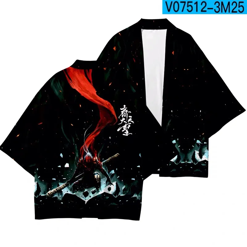 

Monkey King 3D Printing Japanese Kimono Haori Yukata Cosplay Women/Mens Fashion Summer Casual Cool Short Sleeve boys Cardigan